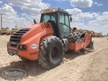Used Compactor in yard for Sale,Back of used Hamm for Sale,Front of used Compactor for Sale